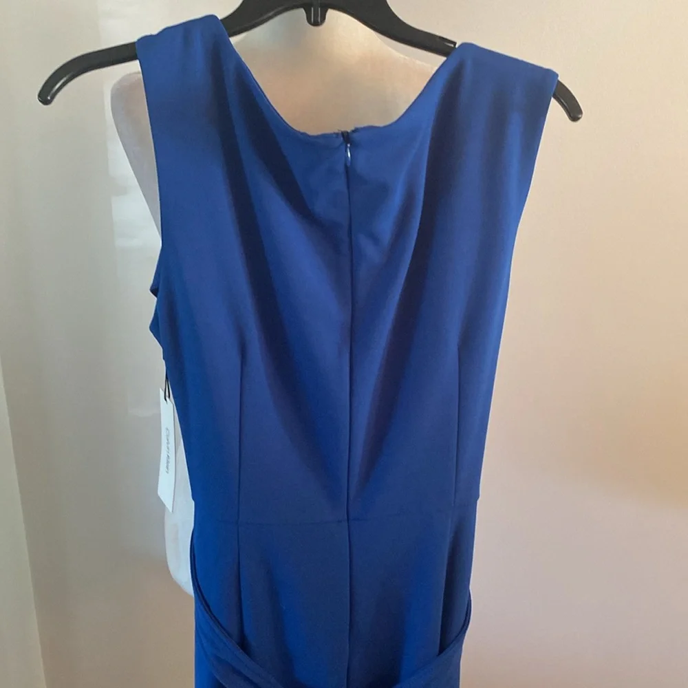 Calvin Klein NWT Royal blue jumpsuit. Size 16 - Picture 7 of 10